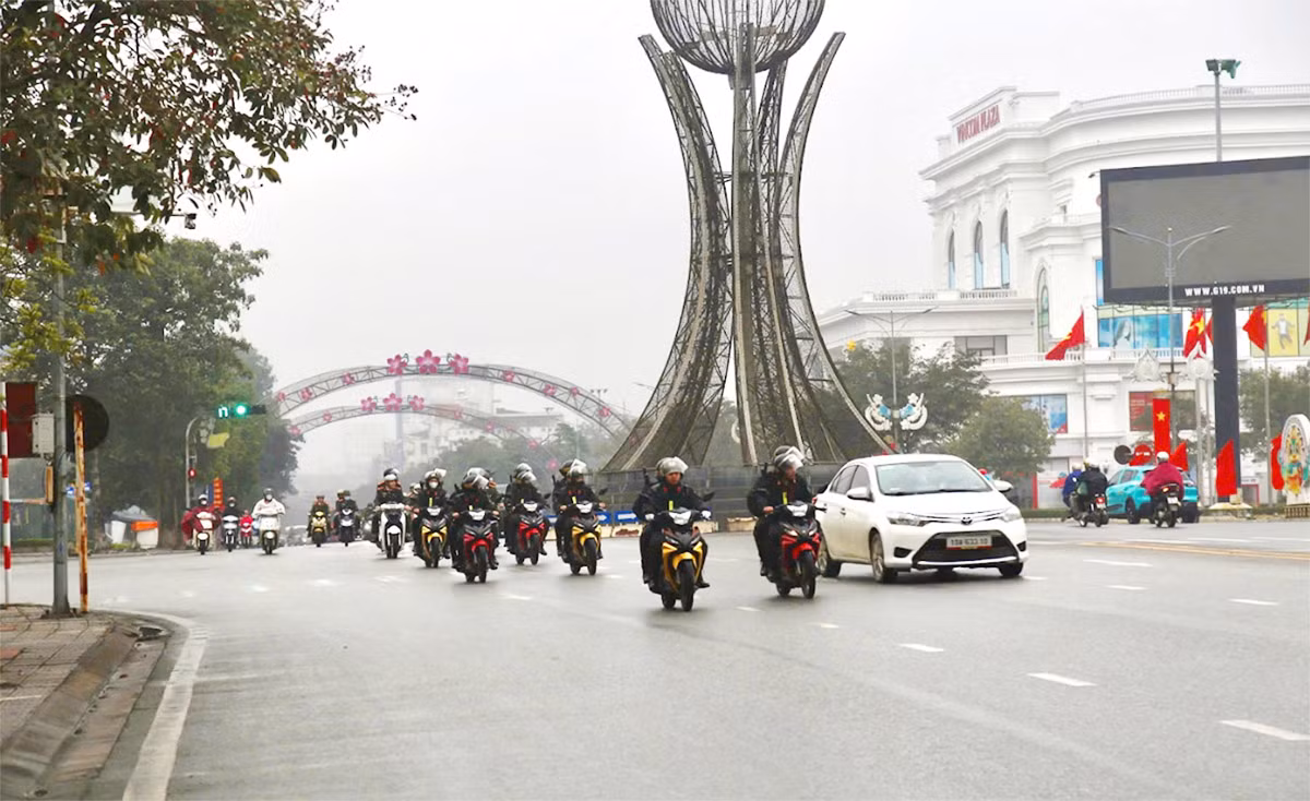 Công an tỉnh Phú Thọ ra quân thực hiện cao điểm tấn công, trấn áp tội phạm -4