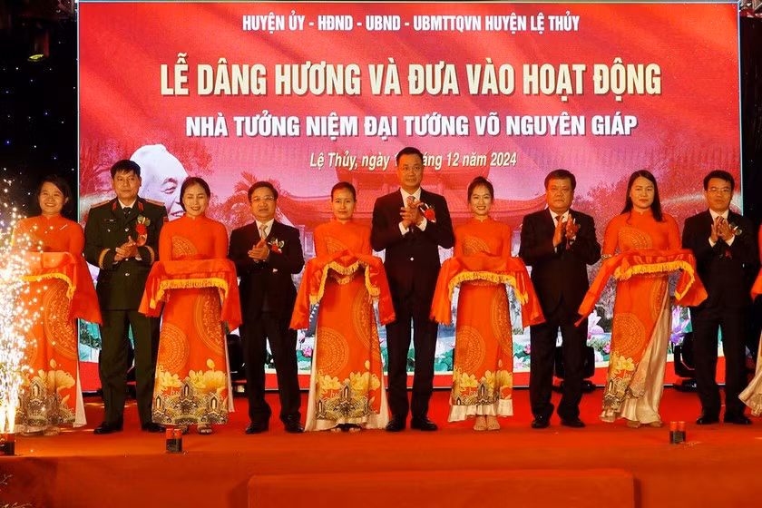 Khánh thành nhà tưởng niệm Đại tướng Võ Nguyên Giáp -0