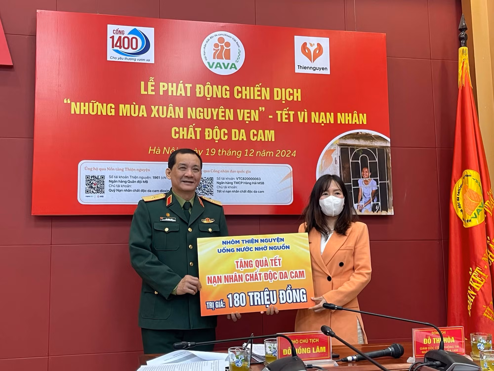 Phát động chiến dịch “Những mùa xuân nguyên vẹn” - Tết vì nạn nhân chất độc da cam -0