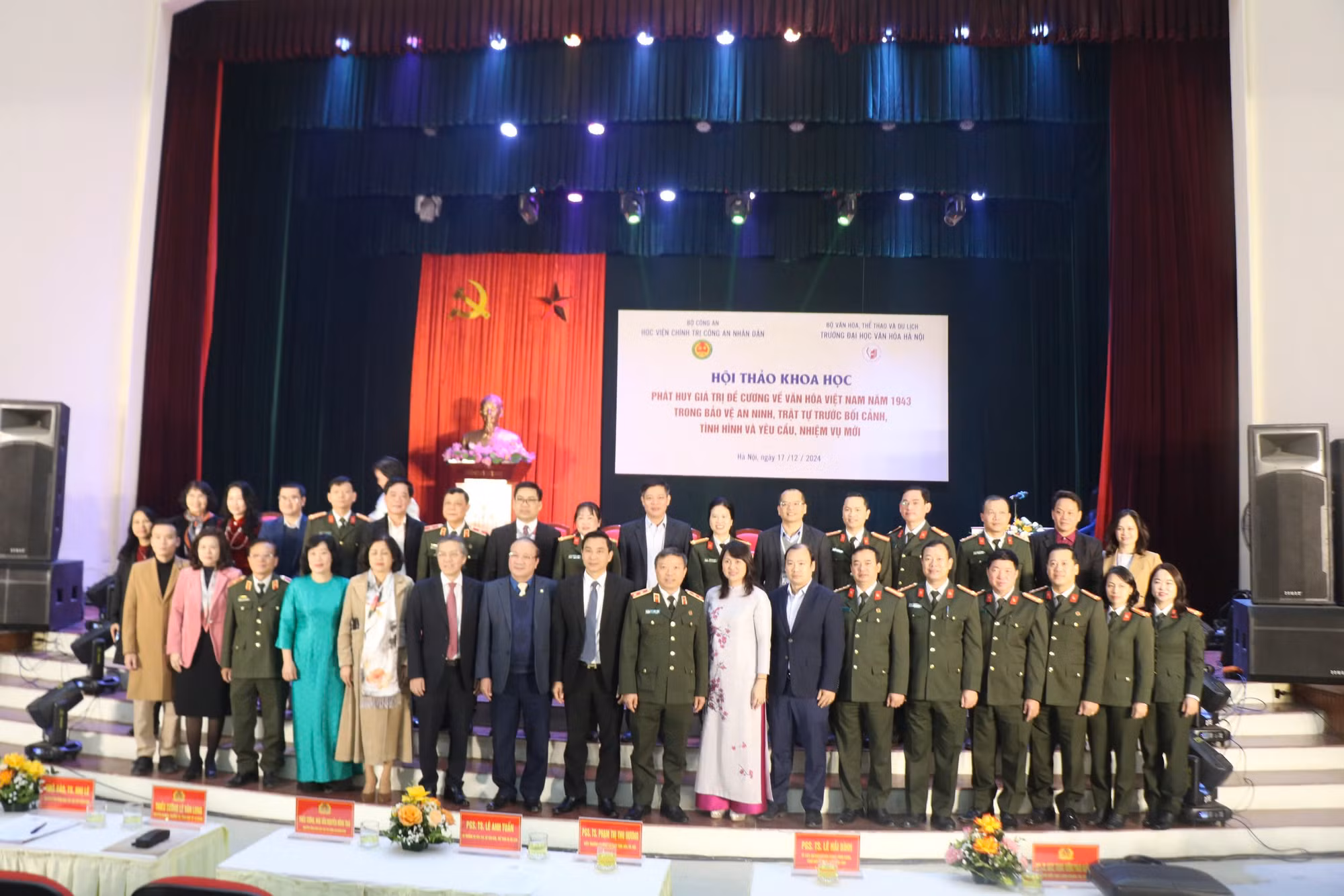 Phát huy giá trị Đề cương về văn hóa Việt Nam trong bảo vệ ANTT phù hợp với bối cảnh mới -0