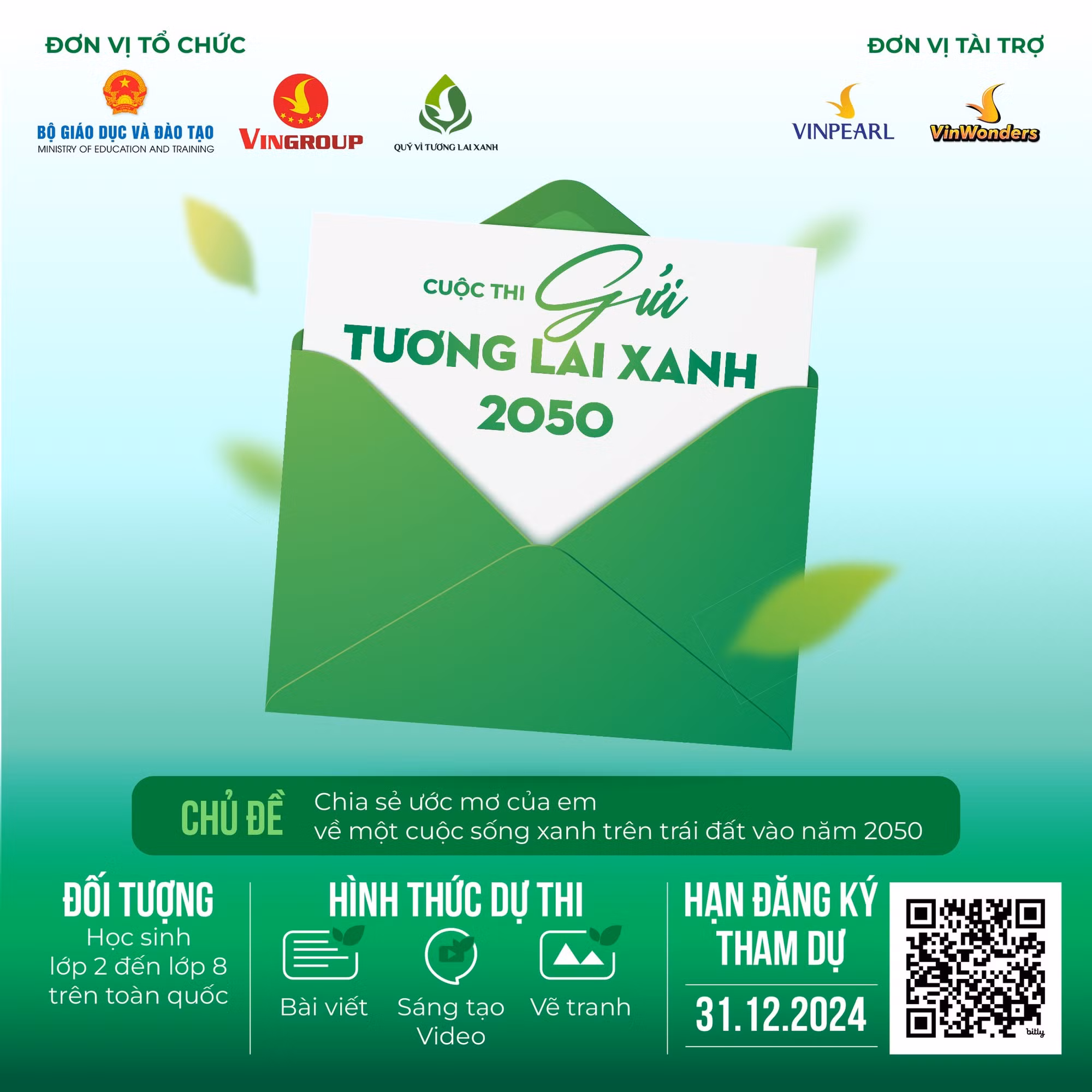 Phát động cuộc thi “Gửi tương lai xanh 2050” -0