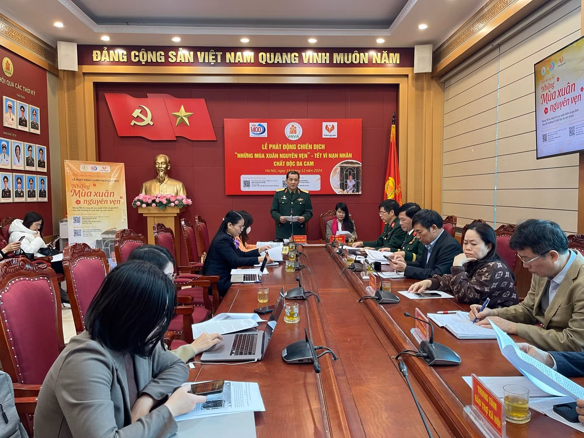 Phát động chiến dịch “Những mùa xuân nguyên vẹn” - Tết vì nạn nhân chất độc da cam -0