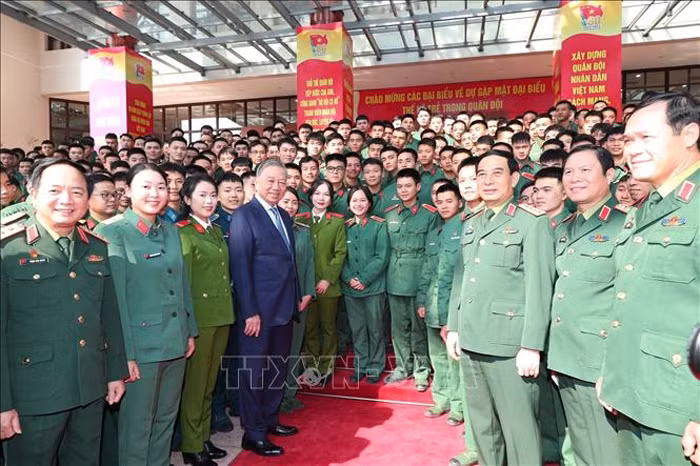 Tổng Bí thư Tô Lâm: Thanh niên Quân đội phải xây hoài bão lớn -0