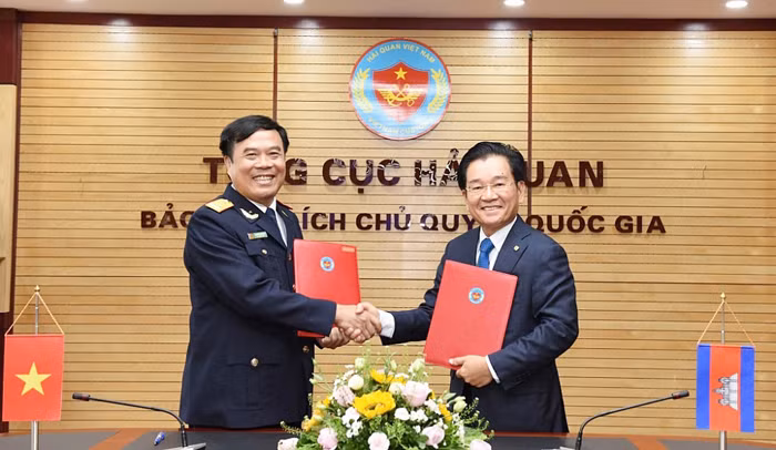 Hải quan Việt Nam- Campuchia thông qua kế hoạch hợp tác trong năm 2025 -0