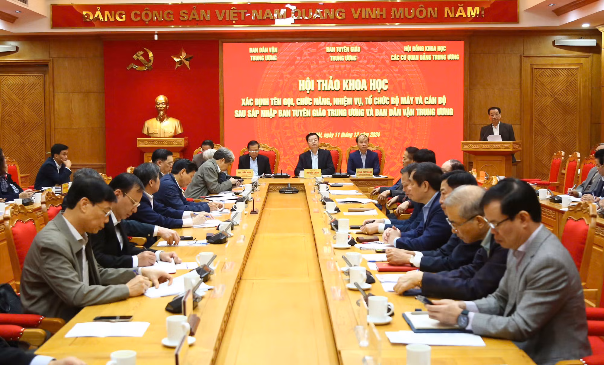 Hội thảo khoa học về sáp nhập Ban Tuyên giáo Trung ương và Ban Dân vận Trung ương -0