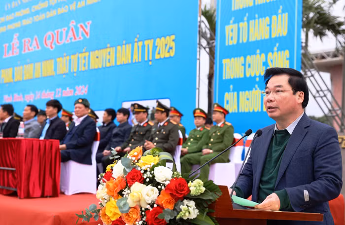 Lễ ra quân tấn công trấn áp tội phạm, bảo đảm ANTT Tết Nguyên đán Ất Tỵ 2025 -0