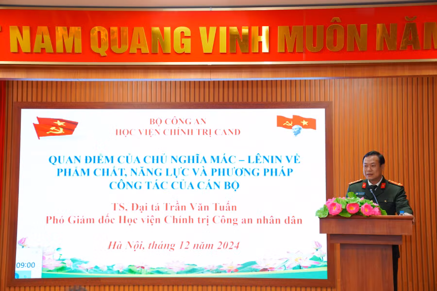 Nâng cao chất lượng đội ngũ cán bộ hậu cần- kỹ thuật CAND&nbsp;là một nhiệm vụ chiến lược trong bối cảnh hiện nay -0