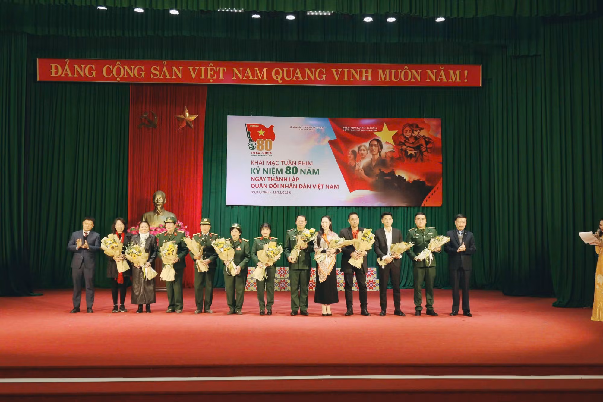 Khai mạc Tuần phim kỷ niệm 80 năm Ngày thành lập Quân đội nhân dân Việt Nam -0