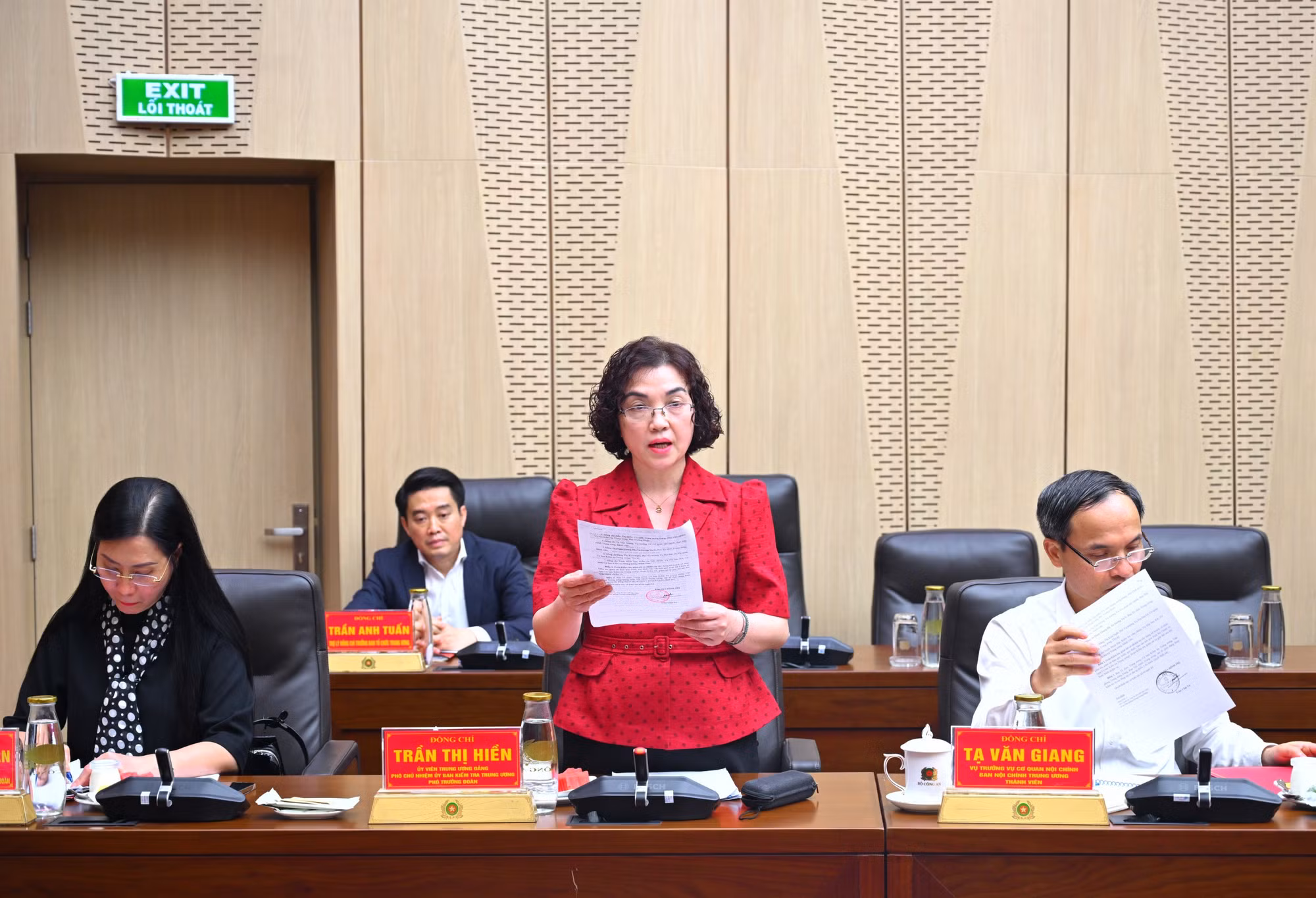 Bộ Chính trị, Ban Bí thư kiểm tra, giám sát Ban Thường vụ Đảng ủy Công an Trung ương -0