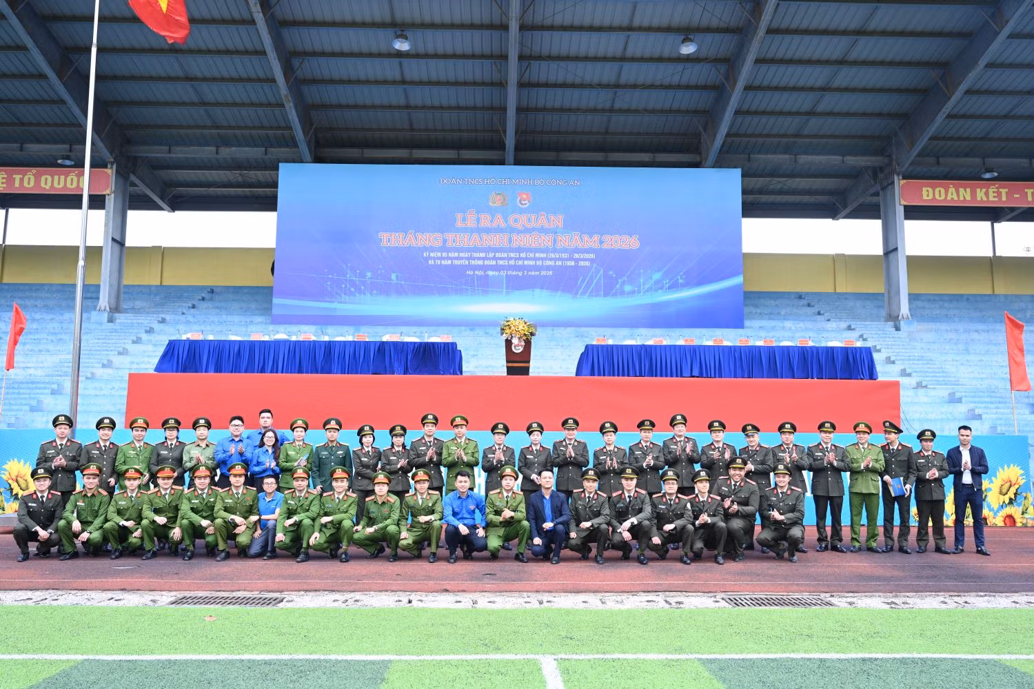 Lễ ra quân Tháng Thanh niên năm 2026: Lời hiệu triệu đến thanh niên Công an trên cả nước -0