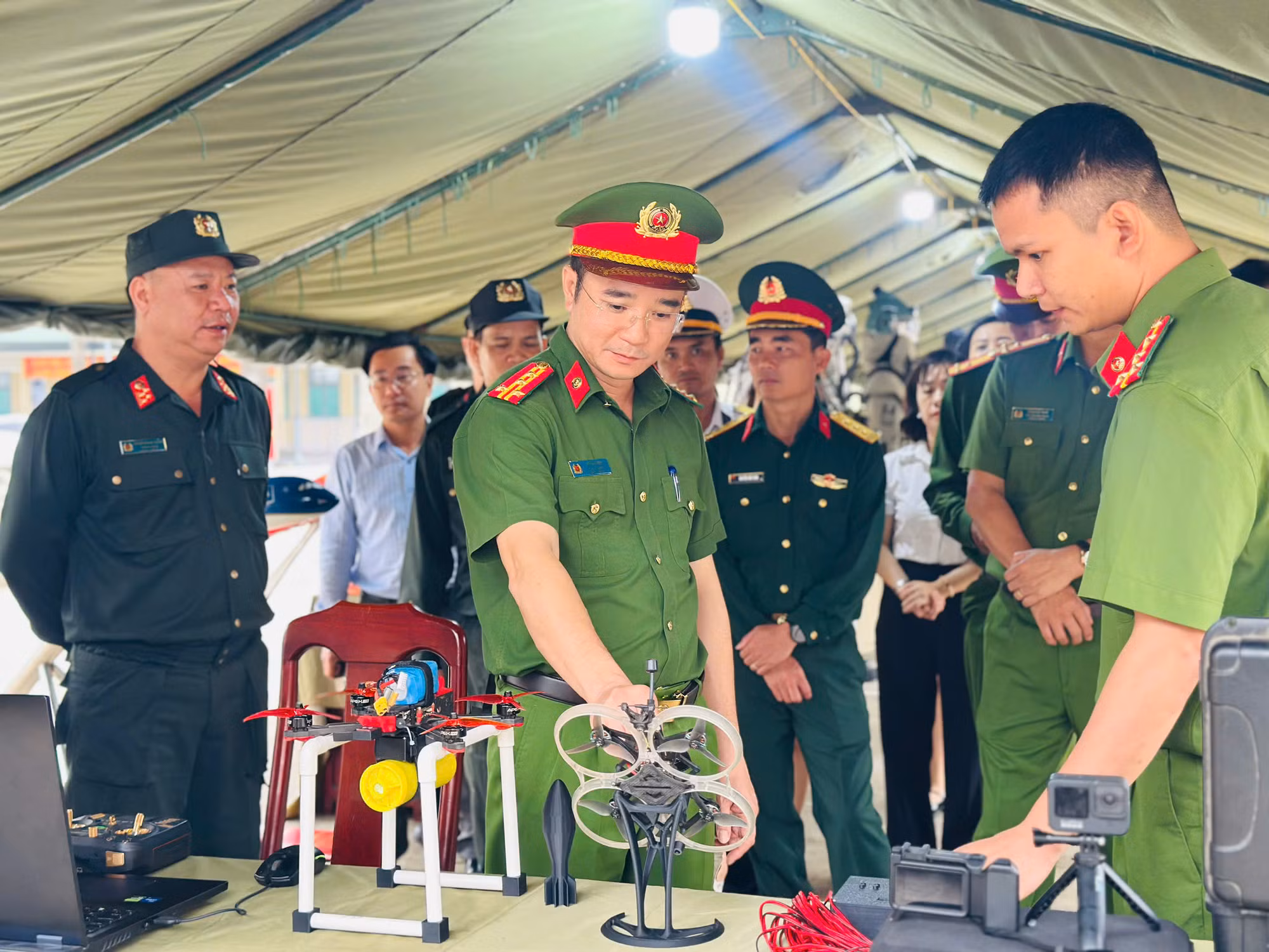Đoàn Cảnh sát đặc nhiệm số 3 quyết tâm huấn luyện giỏi, sẵn sàng chiến đấu cao -3