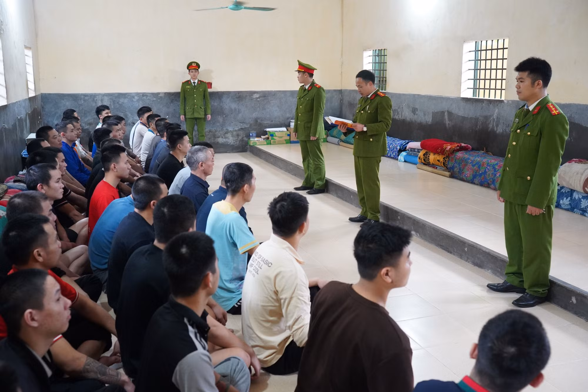 Công an Thái Nguyên đảm bảo quyền bầu cử của người bị tạm giữ, tạm giam -0