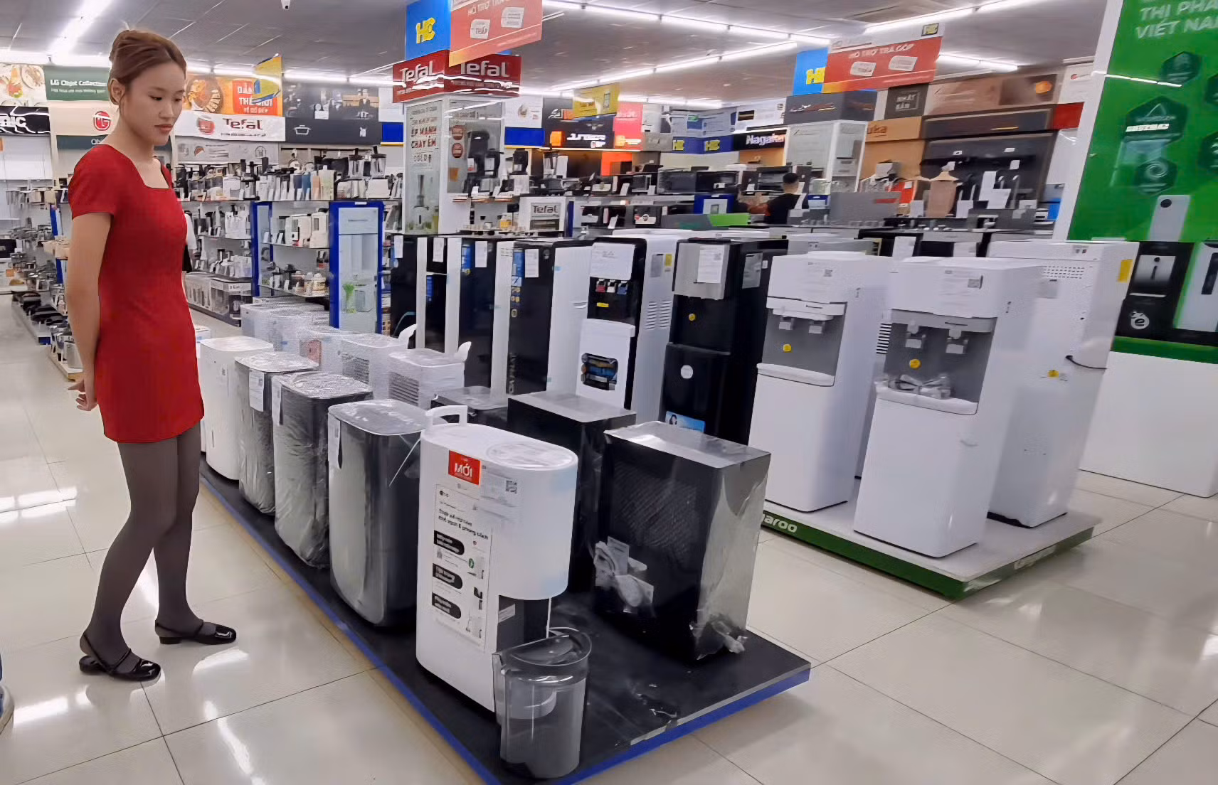 Thị trường máy hút ẩm, máy lọc không khí thời điểm giao mùa vắng vẻ -0