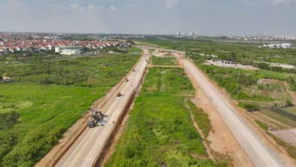 Dự án đường Vành đai 4 (Hà Nội): “Đếm ngược” thời gian về đích