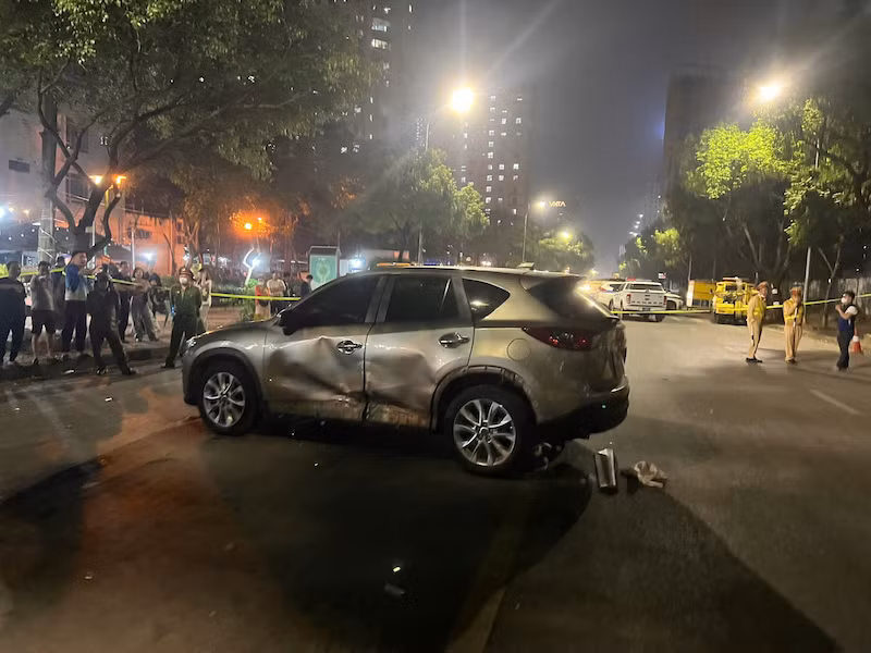 Khẩn trương điều tra vụ tai nạn giao thông liên hoàn làm 1 người tử vong, 2 người bị thương trên đường Nguyễn Chánh -1
