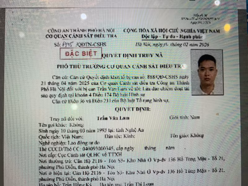 Truy nã đối tượng trong đường dây lừa đảo của Phó Đức Nam, Lê Khắc Ngọ -0