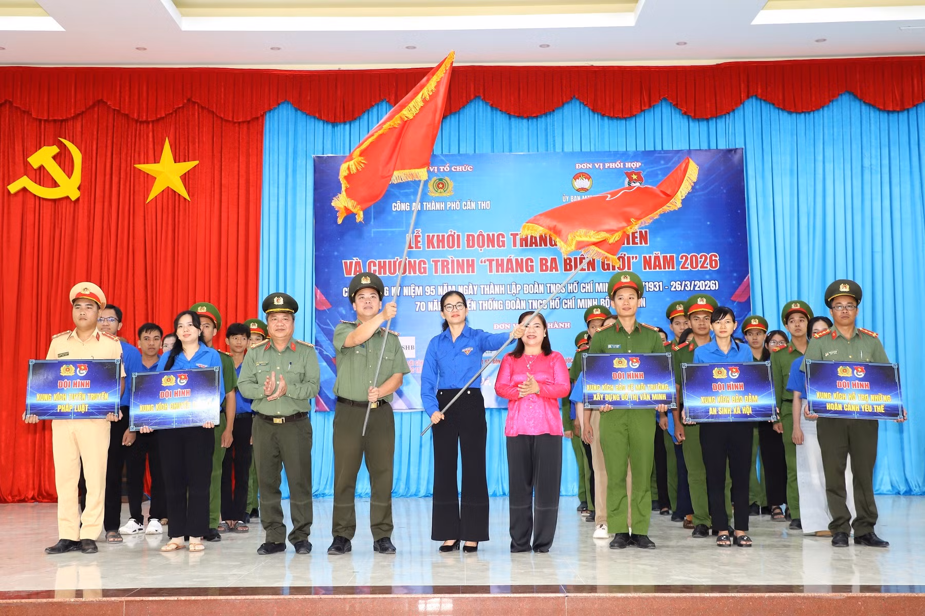 Công an TP ra quân tháng Thanh niên và chương trình “Tháng Ba biên giới” năm 2026 -0