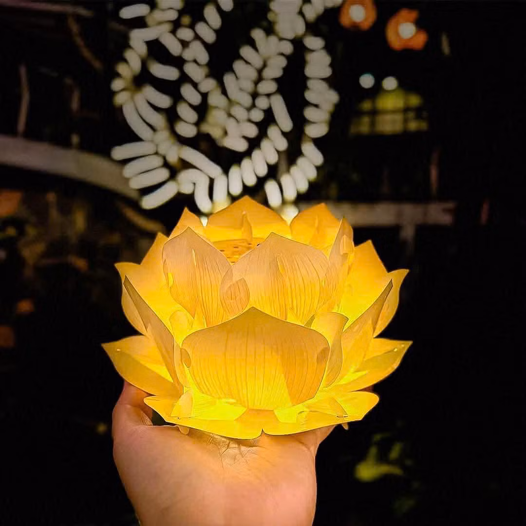 Huyền ảo đêm hoa đăng trên non cao Bảy Núi -0