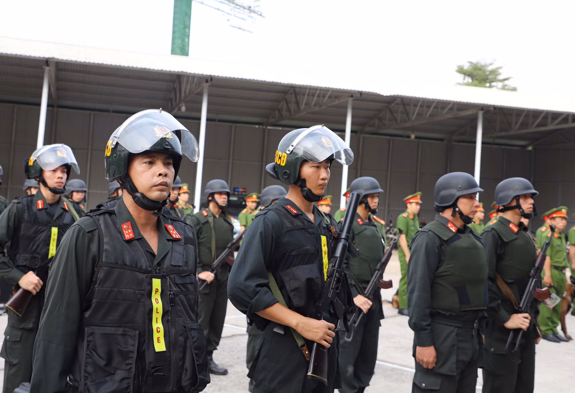 Phó Chủ tịch Quốc hội kiểm tra công tác bảo vệ bầu cử tại Phòng CSCĐ Công an TP Cần Thơ -4