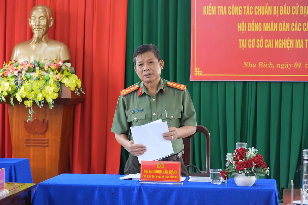 Chuẩn bị tốt công tác bầu cử tại các cơ sở giam giữ và cai nghiện ma tuý -0
