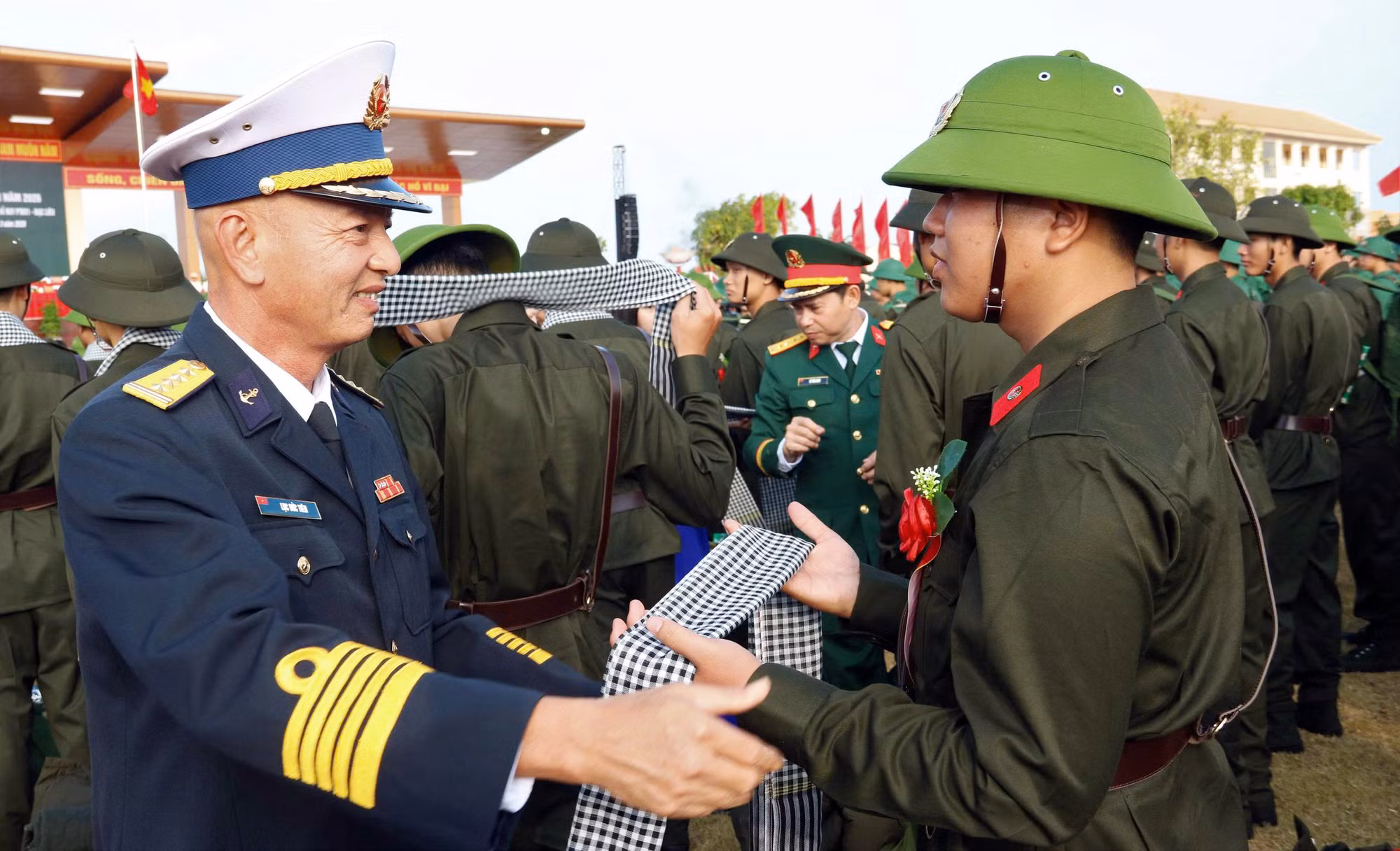 Rộn ràng ngày hội đưa quân ở miền Tây Nam Bộ -0