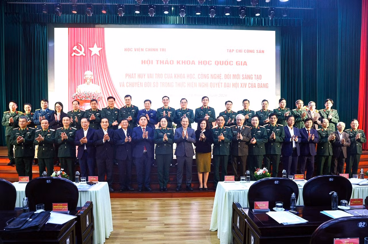 Phát huy vai trò của khoa học, công nghệ, đổi mới sáng tạo và chuyển đổi số trong thực hiện Nghị quyết Đại hội XIV của Đảng -0