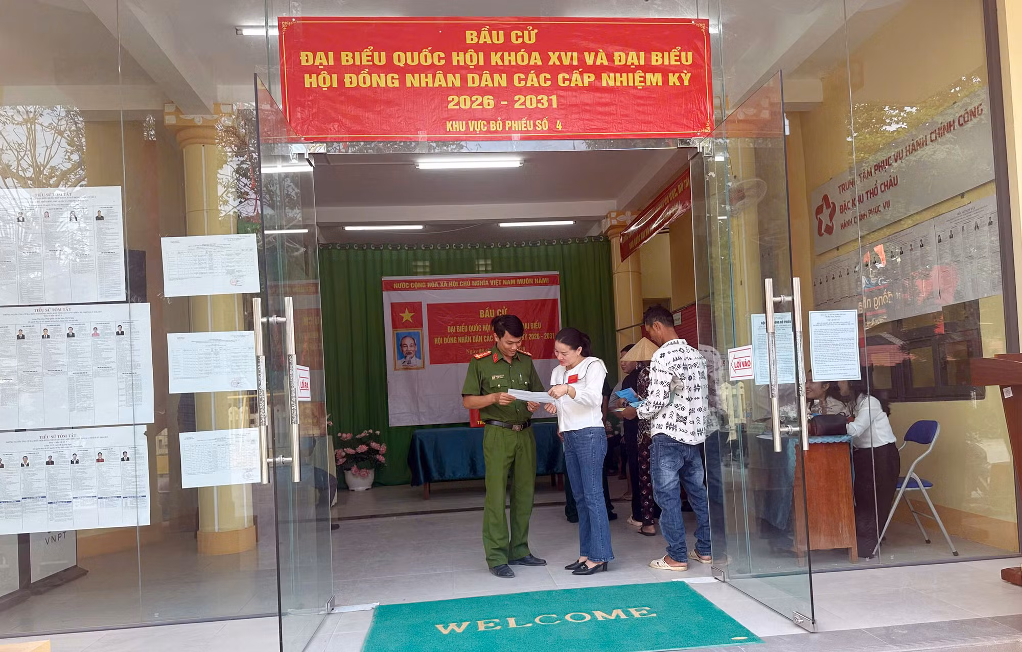 Cử tri đặc khu Thổ Châu nô nức đi bỏ phiếu bầu cử sớm -1