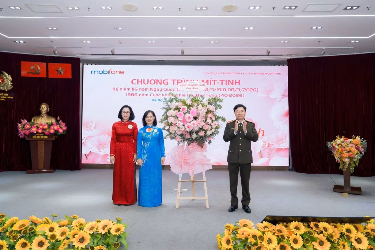 Lan tỏa tinh thần đoàn kết và khát vọng cống hiến của phụ nữ Tổng Công ty viễn thông MobiFone -1
