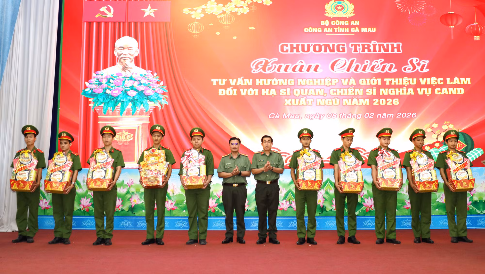 Công an Cà Mau phát triển toàn diện chiến sĩ nghĩa vụ xuất ngũ -0