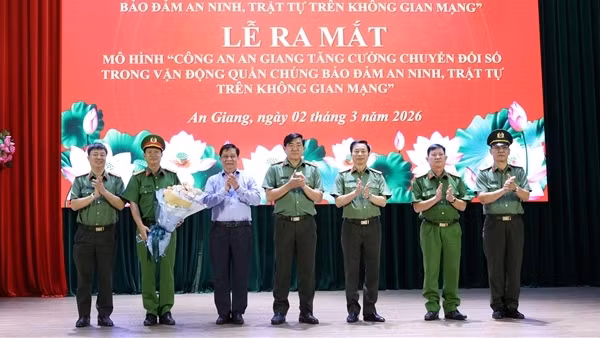 Mô hình chuyển đổi số trong vận động quần chúng bảo đảm ANTT