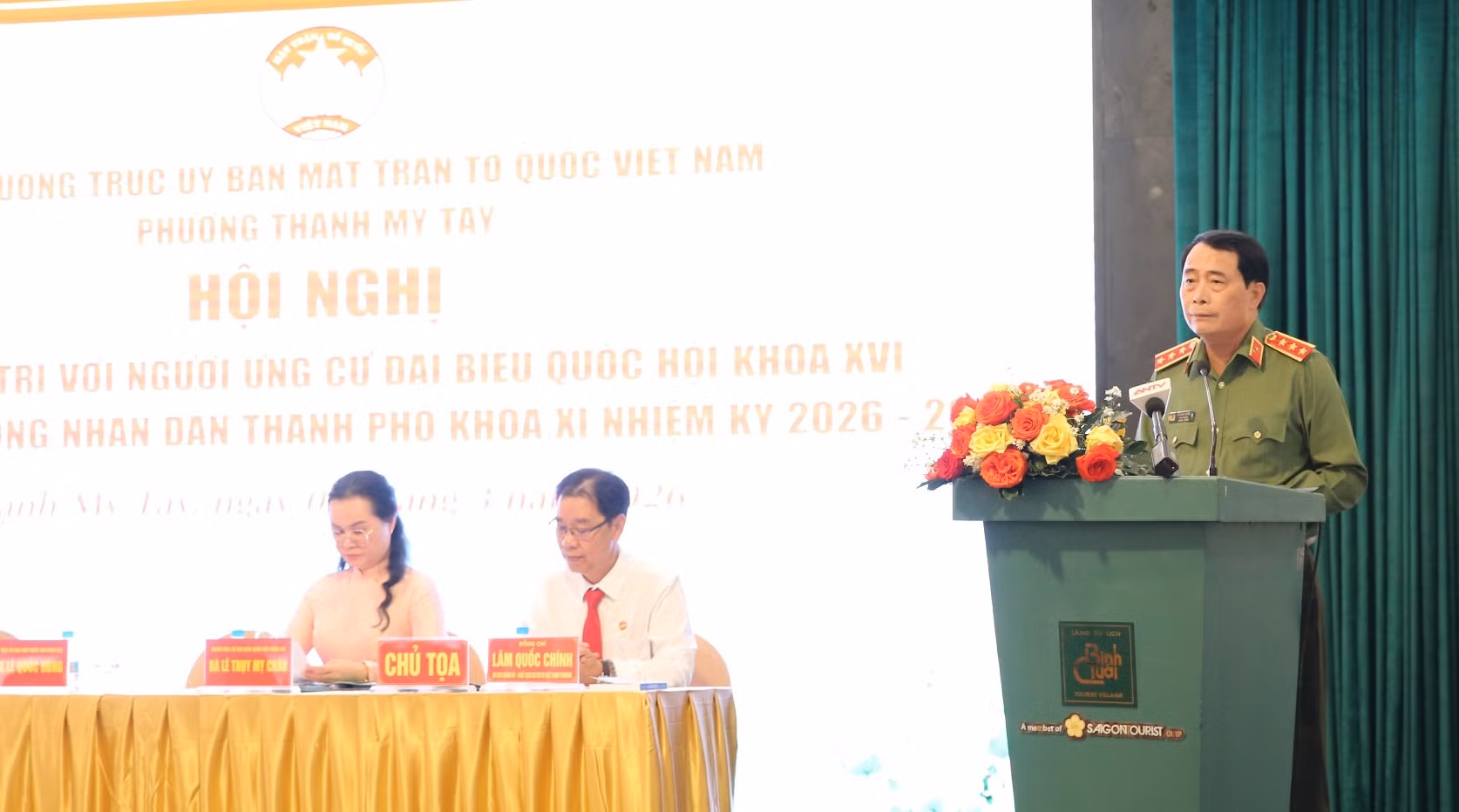 Thứ trưởng Lê Quốc Hùng và các ứng cử viên đại biểu Quốc hội tiếp xúc cử tri tại TP Hồ Chí Minh -0