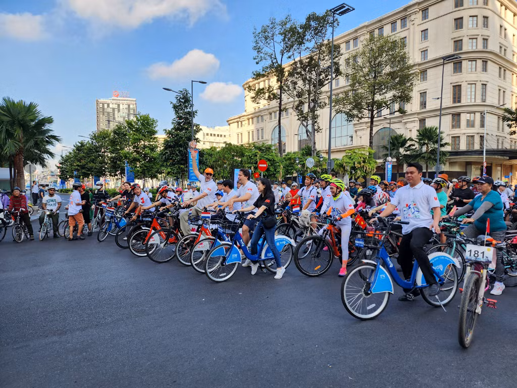 TP Hồ Chí Minh mở rộng dịch vụ xe đạp công cộng ra các quận, huyện -0