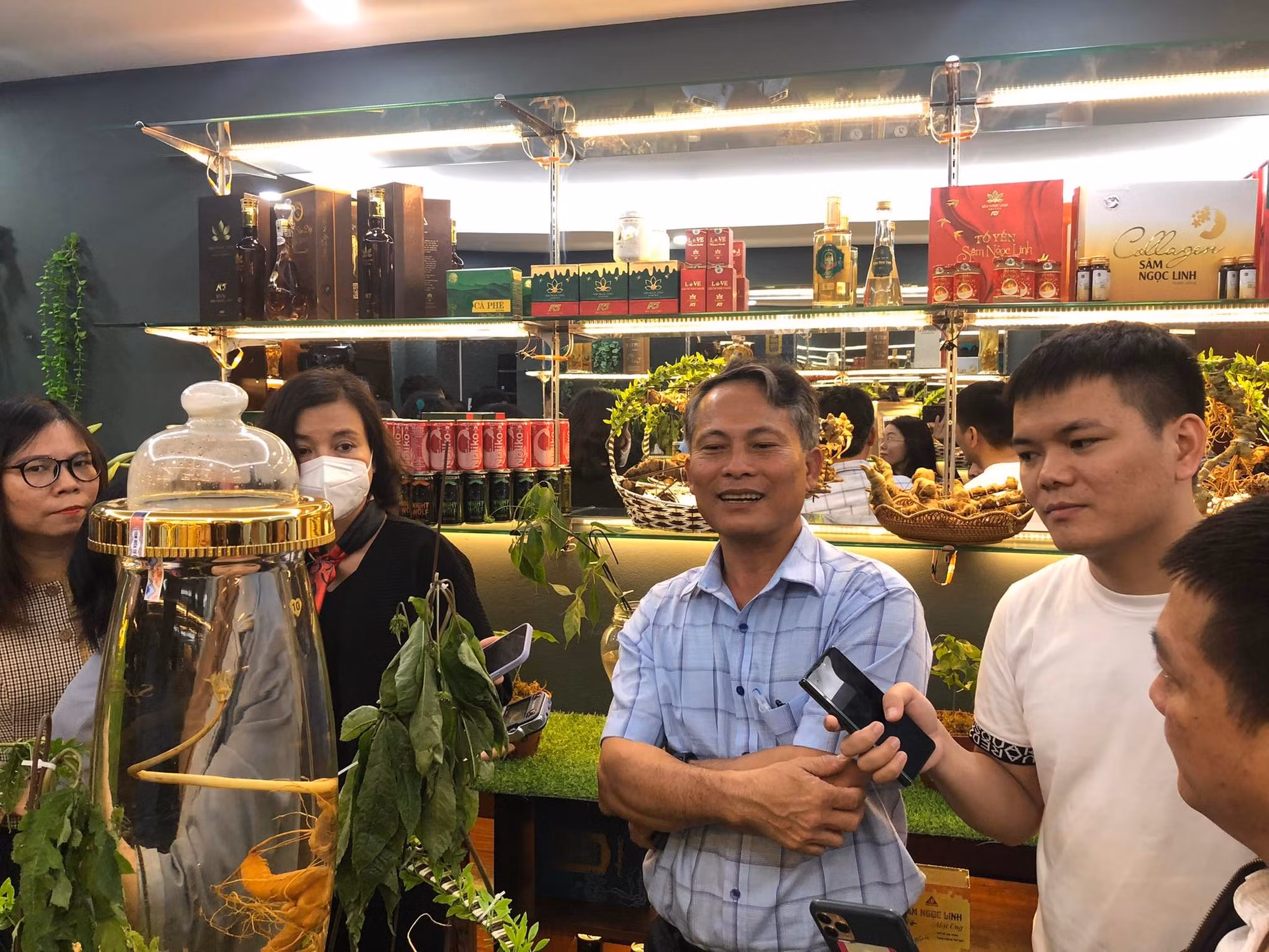 Nhận diện đúng sâm Ngọc Linh trên thị trường -0