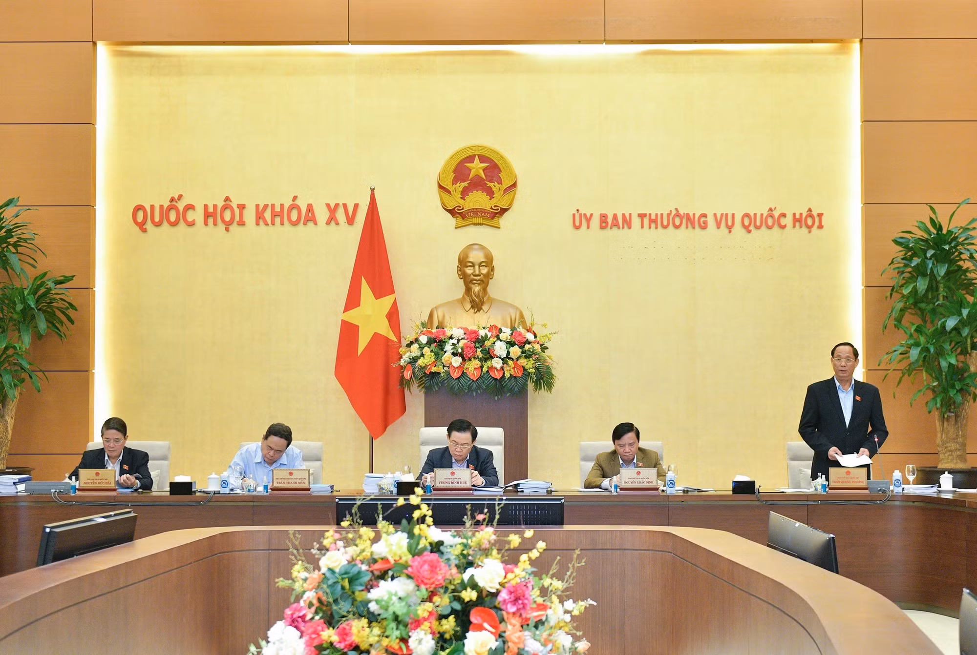 Nhất trí đưa Luật Lực lượng bảo vệ ANTT ở cơ sở vào chương trình kỳ họp thứ V, Quốc hội khoá XV -0