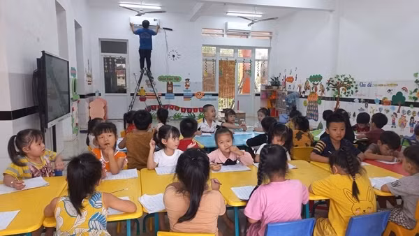 Đã lắp máy lạnh cho trường học để ngăn bụi từ sân bay Long Thành