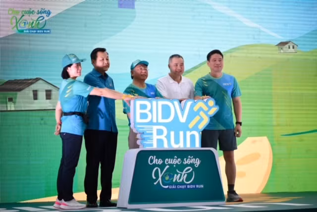 BIDV khởi động Giải chạy BIDVRUN - Cho cuộc sống Xanh -0