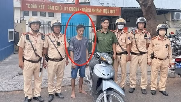 Bắt trộm, một CSGT phải điều trị phơi nhiễm HIV