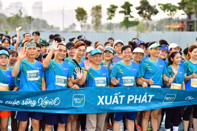 BIDV khởi động Giải chạy BIDVRUN - Cho cuộc sống Xanh -1