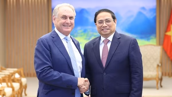 Thủ tướng Phạm Minh Chính tiếp các đoàn khách quốc tế sang thăm Việt Nam