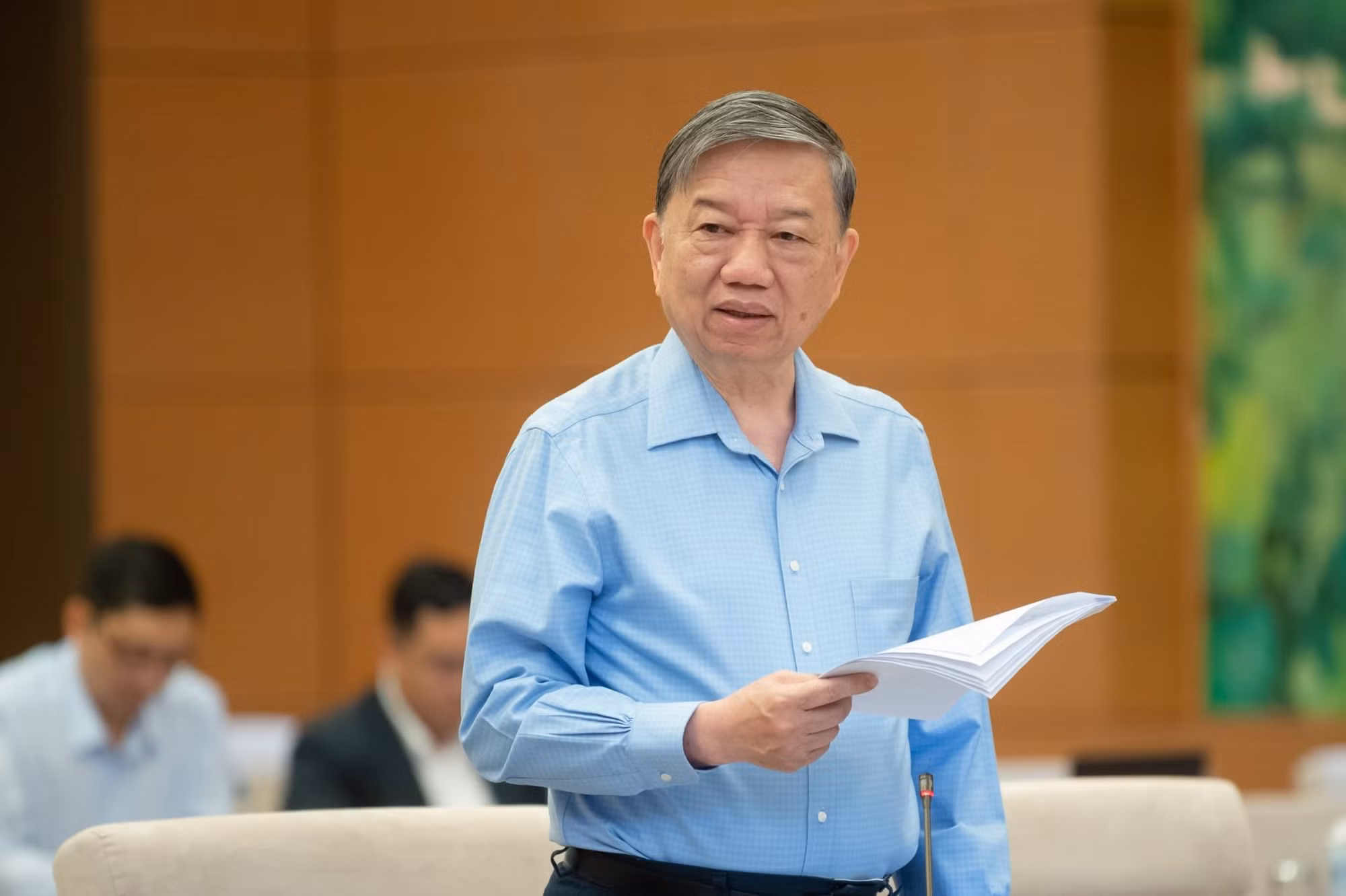 Nhất trí đưa Luật Lực lượng bảo vệ ANTT ở cơ sở vào chương trình kỳ họp thứ V, Quốc hội khoá XV -0