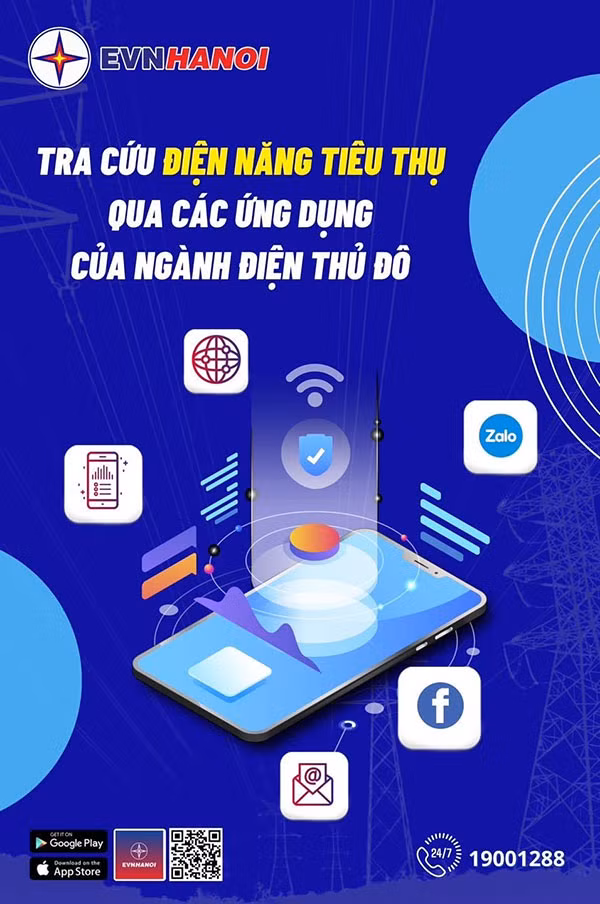 EVN Hà Nội tích cực ứng dụng công nghệ thông tin -0