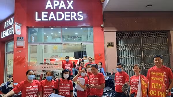 Đình chỉ hoạt động gần hết các trung tâm Anh ngữ Apax Leaders