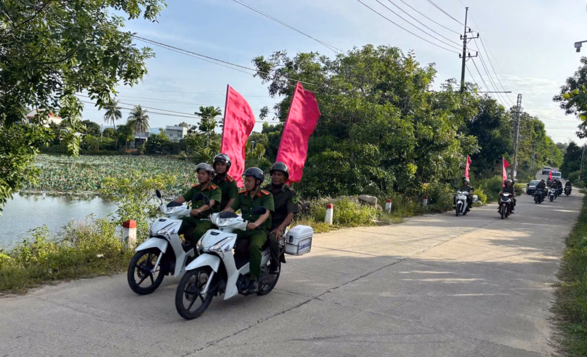 Cách làm hay trong đảm bảo ANTT ở Chiên Đàn -0