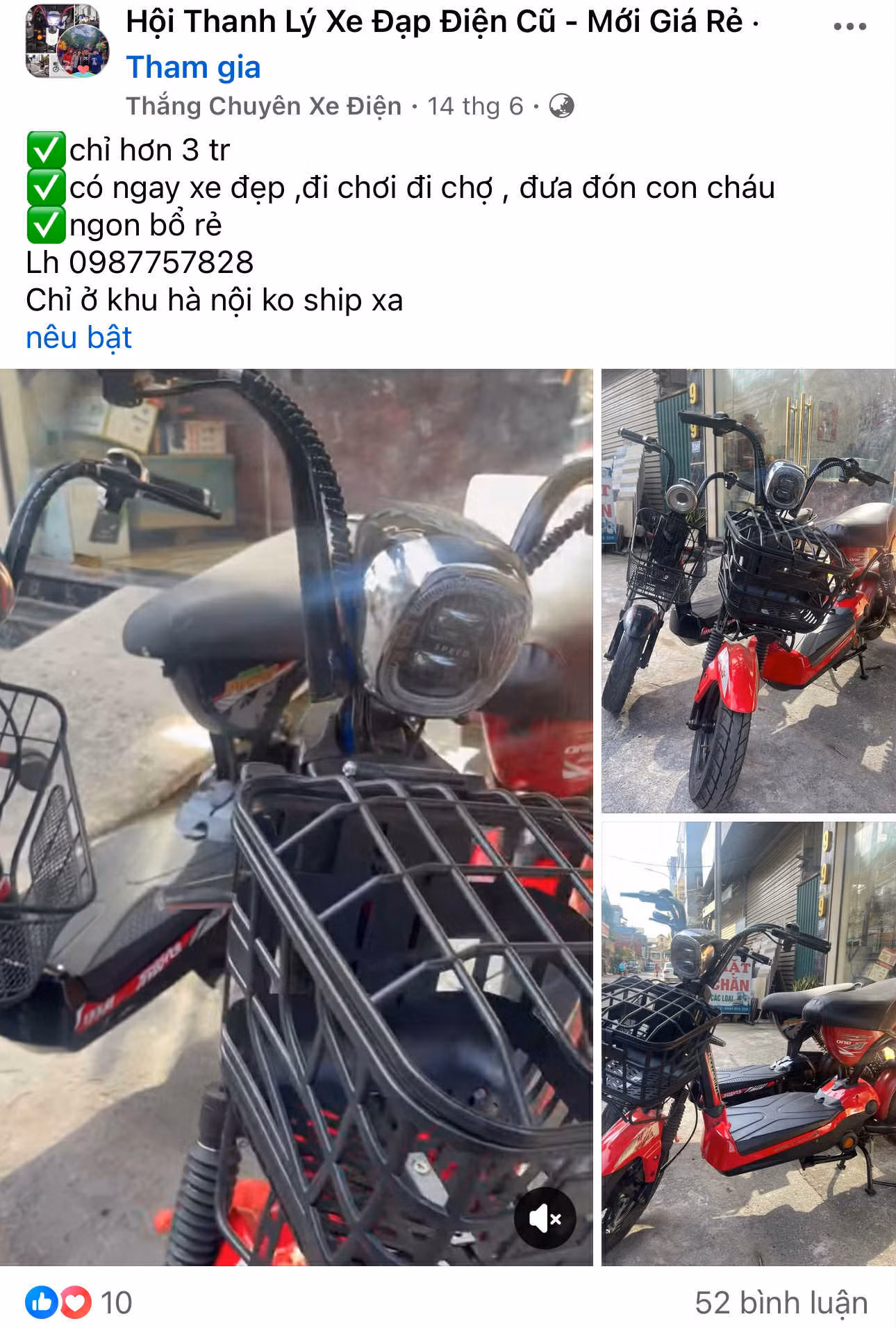 Bỏ tiền thật mua xe điện giả -0
