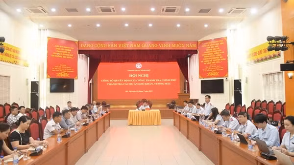 Thanh tra các dự án tại một số doanh nghiệp thuộc lĩnh vực xây dựng