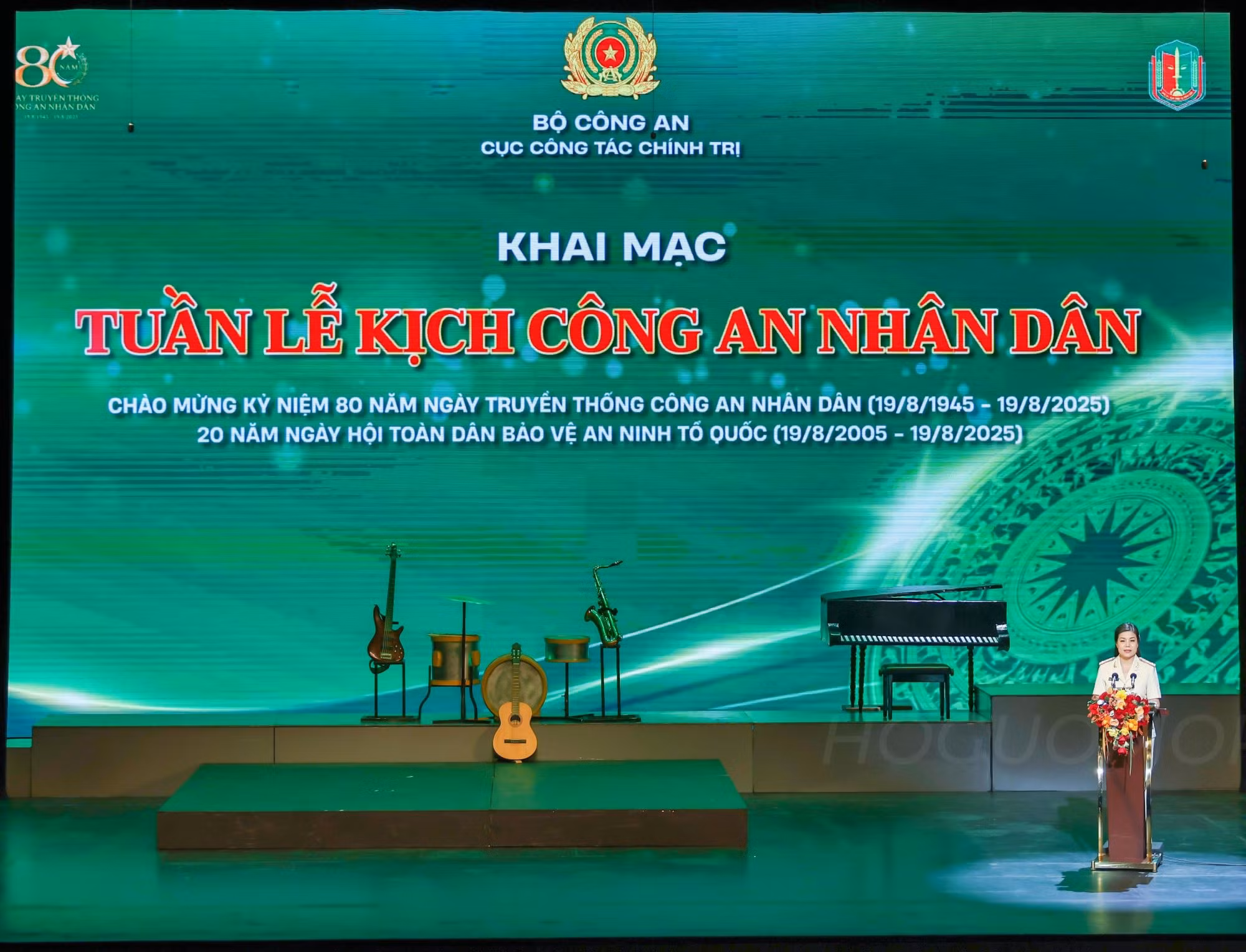 Khai mạc Tuần lễ Kịch CAND năm 2025 tại Nhà hát Hồ Gươm -0