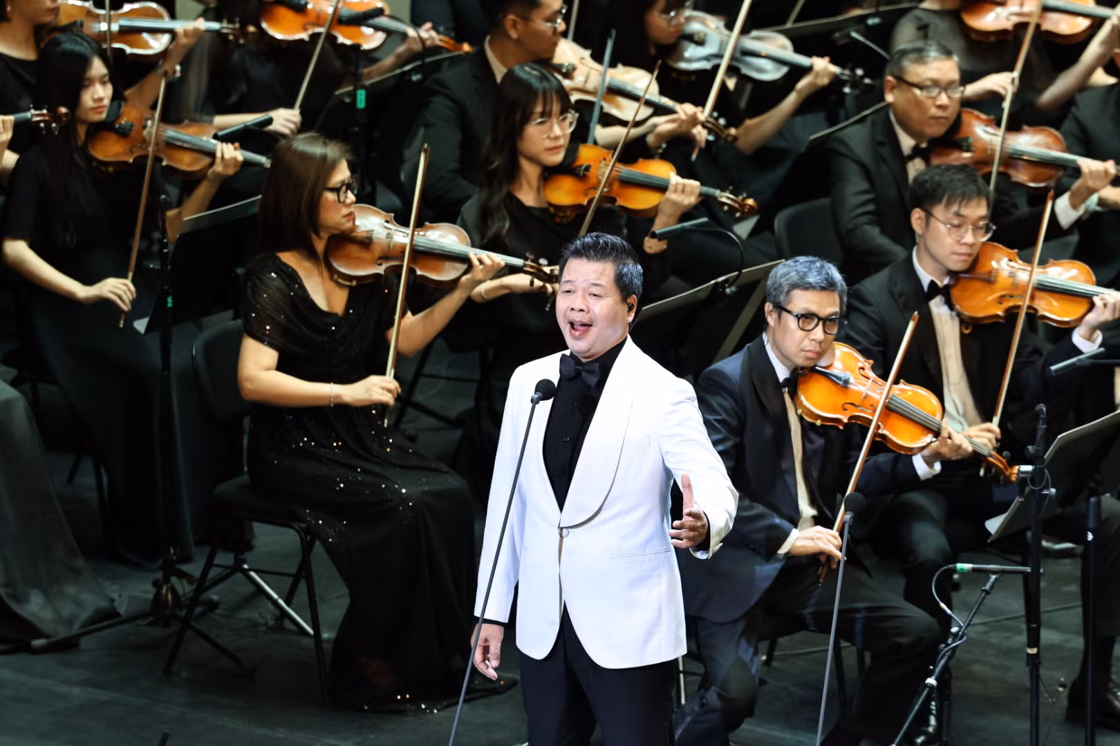 Không gian âm nhạc đặc biệt tôn vinh nhạc sĩ Hoàng Vân tại Nhà hát Hồ Gươm -0