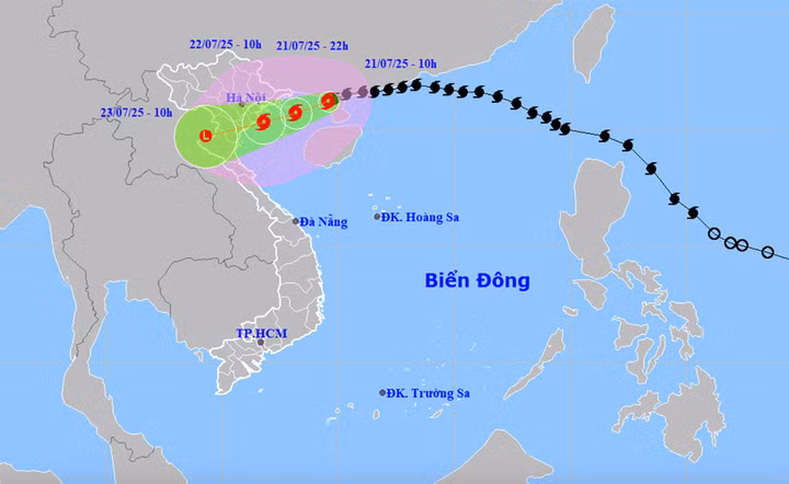 Bão số 3 cách Quảng Ninh khoảng 120km, 5 tỉnh, TP chịu tác động mạnh nhất -0
