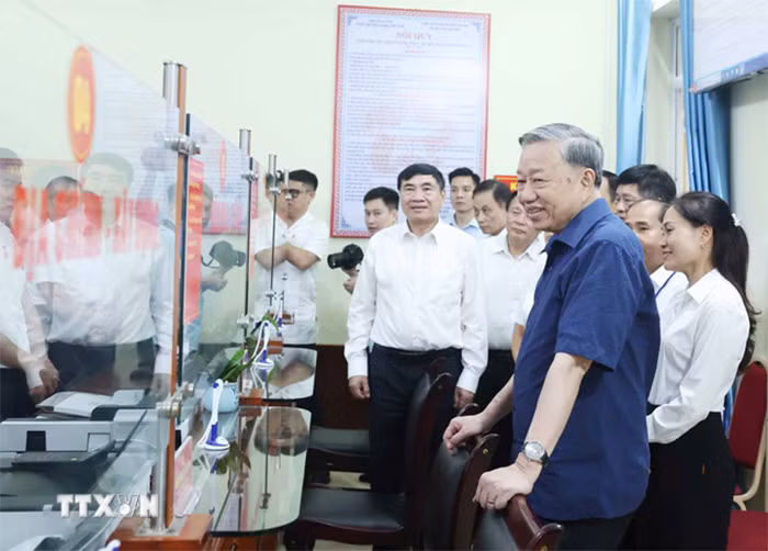 Tổng Bí thư kiểm tra vận hành hệ thống chính trị xã Si Pa Phìn, tỉnh Điện Biên -0