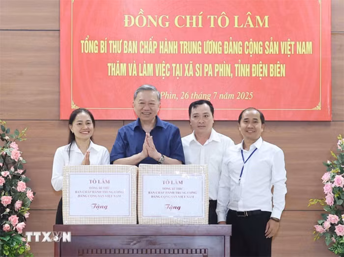 Tổng Bí thư kiểm tra vận hành hệ thống chính trị xã Si Pa Phìn, tỉnh Điện Biên -0